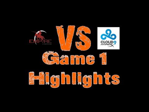 Team Empire VS Cloud 9 Game 1 | DOTA 2 ASUS ROG DreamLeauge Season 1 | Watch DOTA 2 Replay