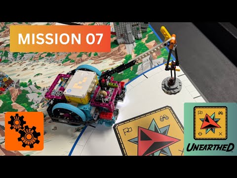 2025-2026 FLL UNEARTHED Mission 07 Heavy Lifting Solution with Spike Prime