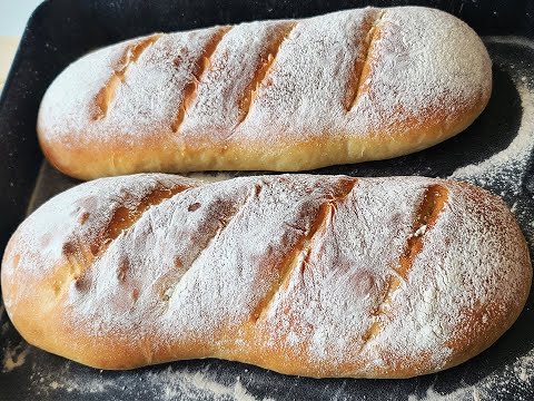 The Easiest Loaf Of Bread You’ll Ever Bake, European-style crusty bread