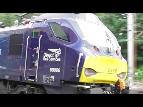 DRS Class 68 & 88 Locos at Carlisle and Lancaster - 68016 and 88006 - 7th/10th Aug 2017
