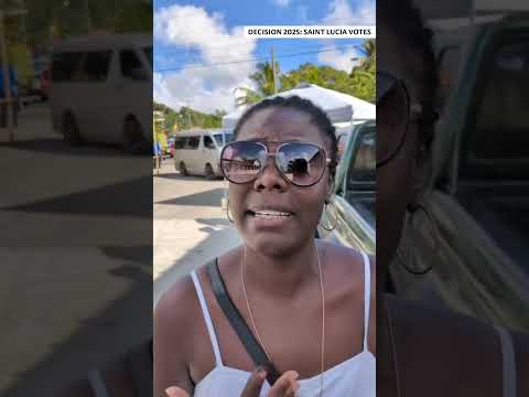 A Vieux Fort North resident shared her thoughts after casting her ballot