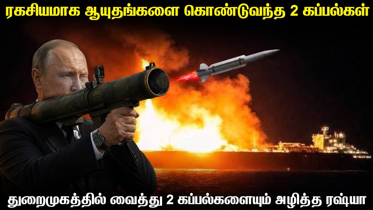 புடினை ஏமாற்றி 2 கப்பல்களில் ஆயுதங்களை கொண்டுவந்த ஜ?