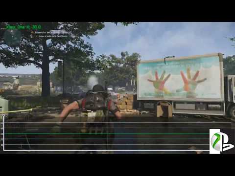 The Division 2 Xbox One X vs PS4 Pro vs PS4 vs ONE FRAMERATE TEST