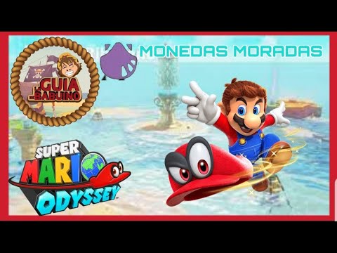 🌛Monedas Moradas del Reino ribereño/Super Mario Odyssey🌜