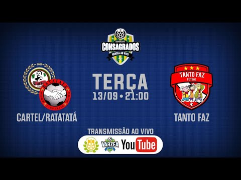 CARTEL RATATATÁ X TANTO FAZ - ESTREIA SUPERCOPA CONSAGRADOS/VÁRZEA AO VIVO