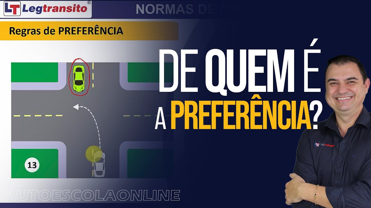 Aprenda as REGRAS de PREFERÊNCIA no Cruzamento #RonaldoCardoso