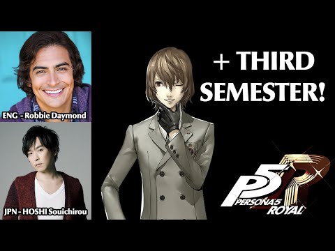 Goro Akechi Voice Actor Comparison: Persona 5 ROYAL + Third Semester