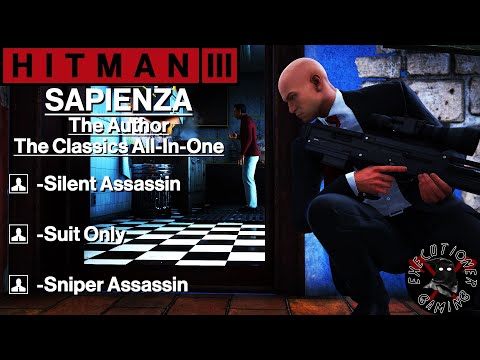 Hitman 3: Sapienza - The Author - The Classics All-In-One