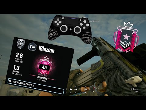 UNBEATABLE OPERATION SHADOW LEGACY CONTROLLER CHAMPION/Settings and sensitivity -Rainbow six siege