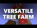 Minecraft Elegance: Versatile Tree Farm (Universal, Cherry, Nether, & Huge Mushroom; Java 1.16-1.20)