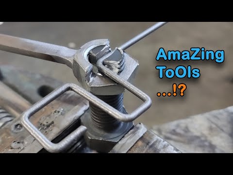 How to make a wire bender using a nut and bolt