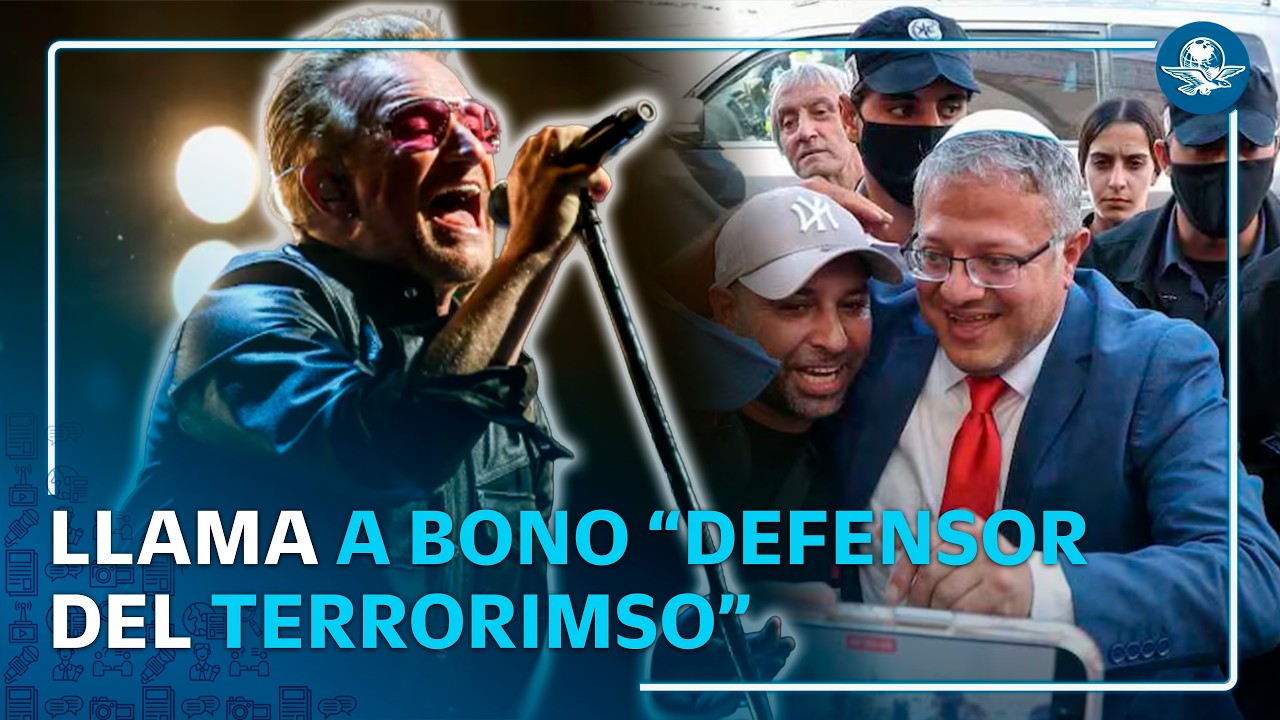 Ministro israelí acusa a Bono de U2 de ser “defensor del terrorismo” tras compararlo con Himmler