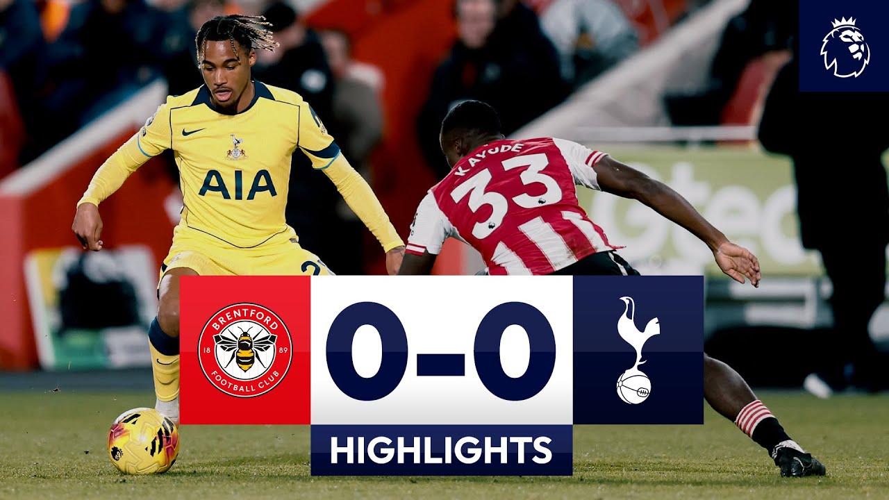 Brentford vs Tottenham Hotspur Highlights