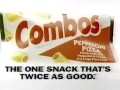 Combos Pepperoni Pizza Mustard Pretzel Commercial 1995