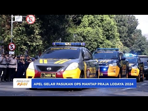 POLDA JABAR APEL GELAR PASUKAN OPS MANTAP PRAJA LODAYA 2024
