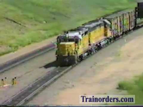Classic Railroad Series 393 - UP WB at Hermosa Tunnel Summer 1984