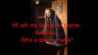 Alborosie-Can't Cool Lyrics (Freedom & Fyah)