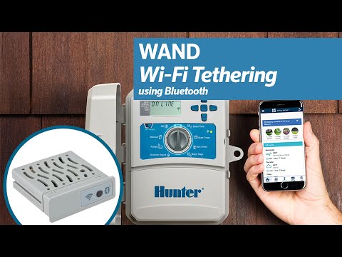HUNTER X2 Controller: WAND Wi-Fi Tethering using Bluetooth