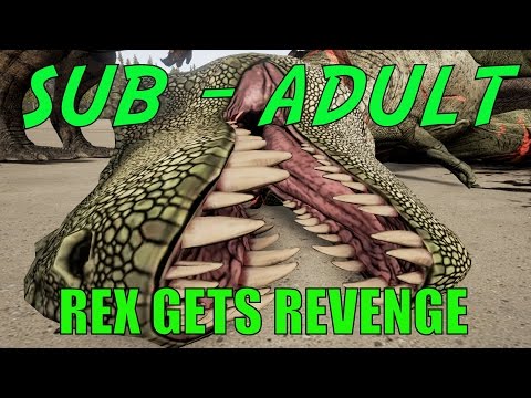 The Isle: SUB REX - ADULT REX PROGRESSION! REX GETS REVENGE ON GIGA! {Ep.132}