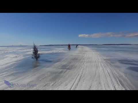 Mackinac Ice Bridge 2018