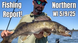 Northern Wisconsin Fishing Report - MAY Is Finally HERE and Fishing is HOT!