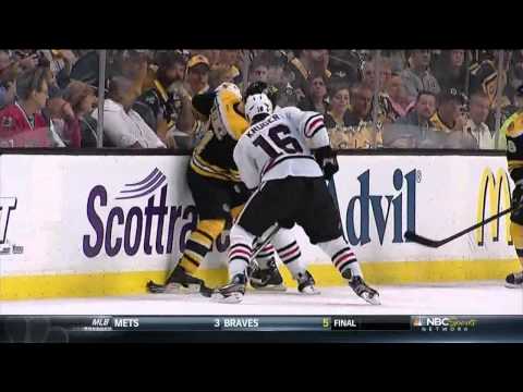 NHL Sports Post Game Report part 1. 6/19/13 Chicago Blackhawks vs Boston Bruins NHL Hockey