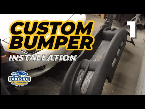 Duraflex Custom Bumper Installation Part 1 - Cutting and Fitting
