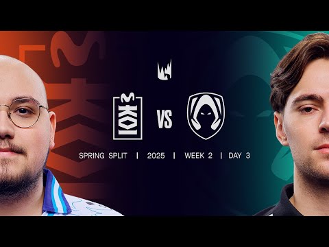 MKOI v TH | 2025 LEC Spring | Week 2 Day 3 | Movistar KOI vs. Team Heretics Game 1