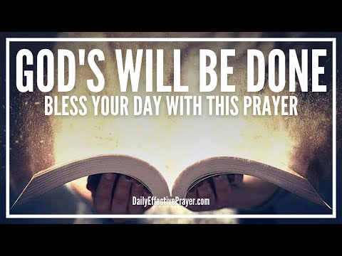I Delight To Do Your Will, O My God | Pray This Blessed Morning Prayer To Begin The Day