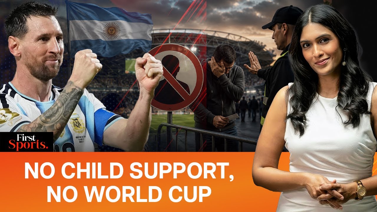 No Messi Hat-trick For 13,000 Fans, Amid Child Support Crackdown | First Sports With Rupha Ramani