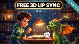 Create Consistent 3D Talking Characters FREE (Perfect Lip Sync) — No Skills