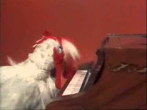 Muppets - Song Pecked out by chickens on a piano