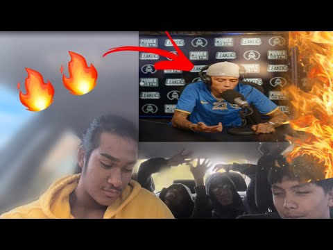 FOREIGN REACTS TOO CENTRAL CEE - L.A LEAKERS FREESTYLE (FIRST TIME UK DRILL)