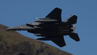 AWESOME 2 SHIPS AT THE MACH LOOP! RAF TYPHOONS, U.S AIR FORCE F-15s AND MORE