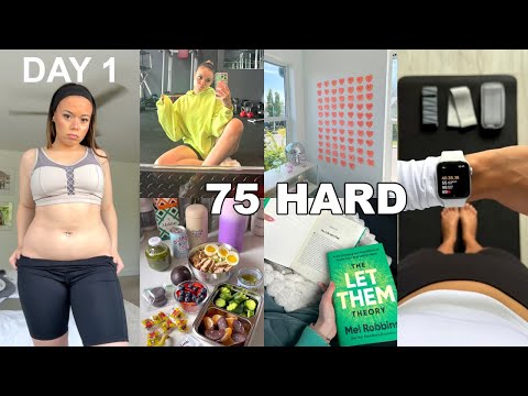 I Tried 75 HARD CHALLENGE: starting weight, what I eat, workouts + results!