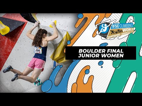 🇬🇧 IFSC Youth World Championships Voronezh 2021 || Women's Boulder final J