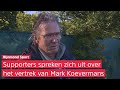 Supporters rond trainingsveld Feyenoord veroordelen vertrek Koevermans: 'Verschrikkelijk triest'