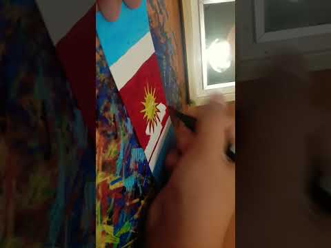 Dibujo a la bandera de SANTIAGO DEL ESTERO