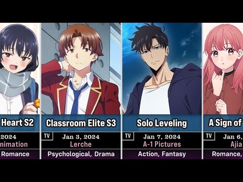 65 Upcoming Anime in Winter 2024 | January to March