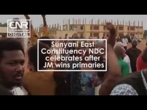 Sunyani East NDC celebrates John Mahama's emphatic win