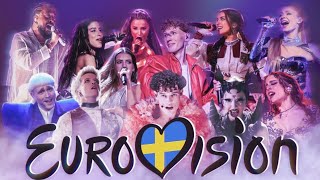 Cover art for Eurovision 2024 Megamix