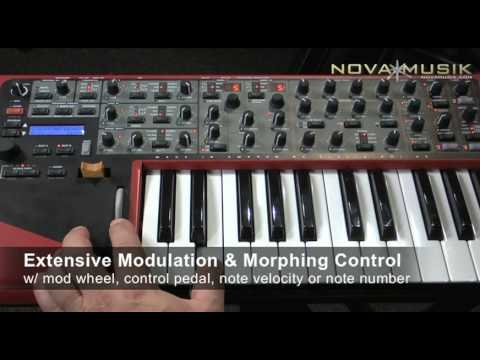 Novamusik.com Nord Wave Synthesizer Full Demo (Part 2 of 2)