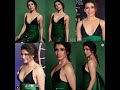Samantha Prabhu South Indian Hot Beauty Green Gown Critic Choice Awards 2022 Viralcinema