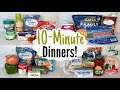 10 MINUTE MEALS | 5 Quick & TASTY Dinner Ideas! | Best Home Cooked Recipes Made EASY | Julia Pacheco