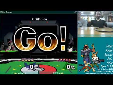 SLC2 - 9/6 - SSBM Singles - 119 | Wevans (CaptainFalcon) Vs. 119 | Mop (Ganondorf) - LSF