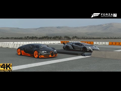 FM7 EPIC DRAG RACE! REGERA, LAFERRARI, VEYRON, VENOM GT, ONE:1, P1, SPAINA GTA, HURACAN, GT-R & MORE