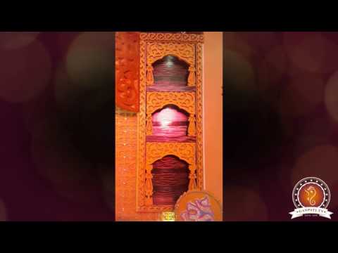 Pravin Palakurthi Home Ganpati Decoration Video