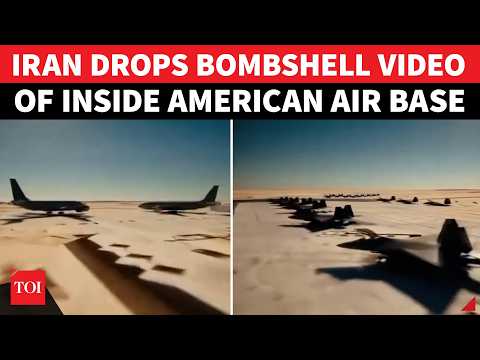 Iran 'BREACHES' US Airbase: Drops Bombshell Video Of Fighter Aircraft, Potential Targets | EXPLAINED