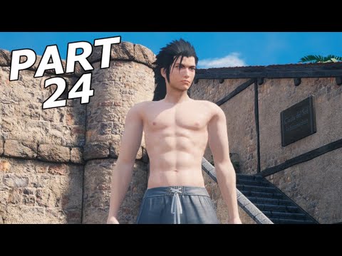 CRISIS CORE: FINAL FANTASY 7 REUNION Walkthrough Part 24 - FUN IN THE SUN! (CRISIS CORE 2022)