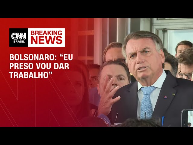 “Eu preso vou dar trabalho”, diz Bolsonaro após decisão do STF | BASTIDORES CNN